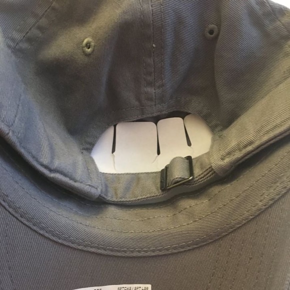 BRAND NEW youth girl Nike heritage 86 cap hat cool grey / pink (adjustable) - Picture 3 of 3